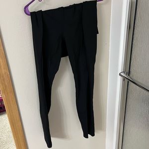 Black maternity jeggings